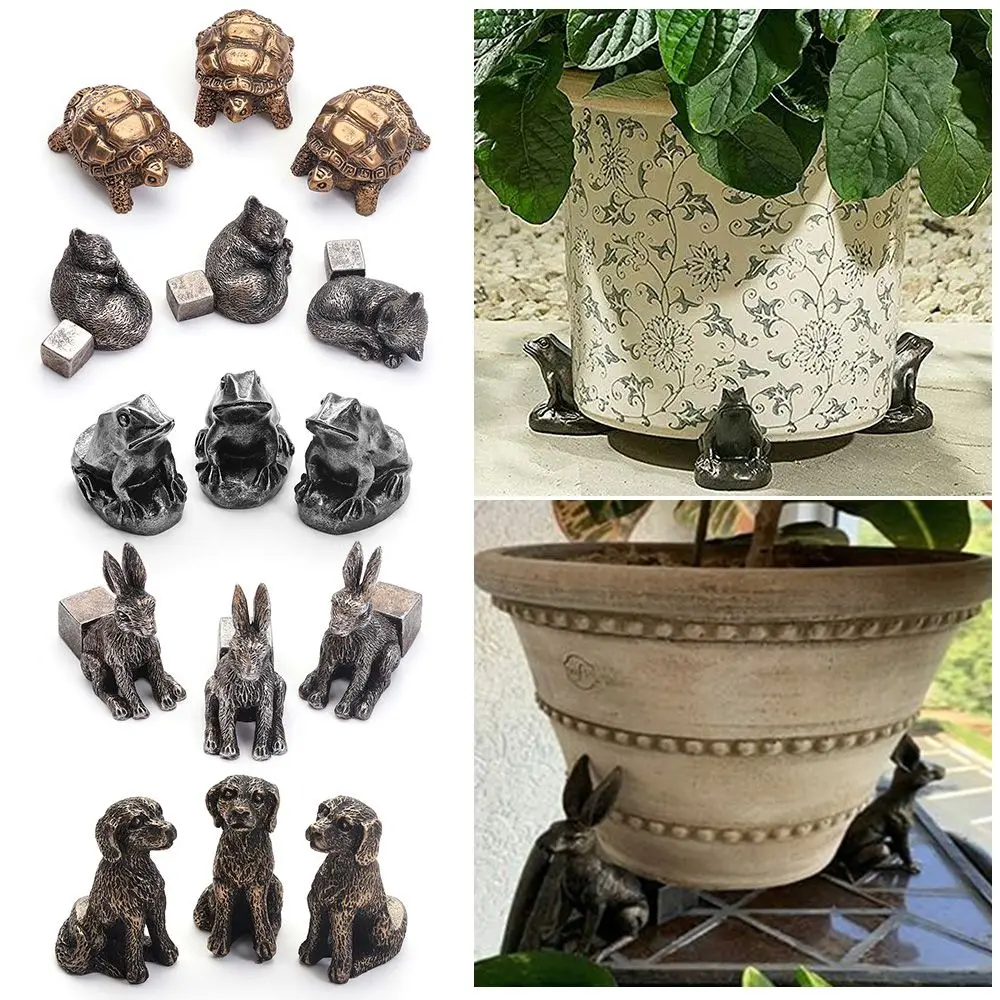 Bonsai Garden Stand - 3 stuks tuin decor dier hars