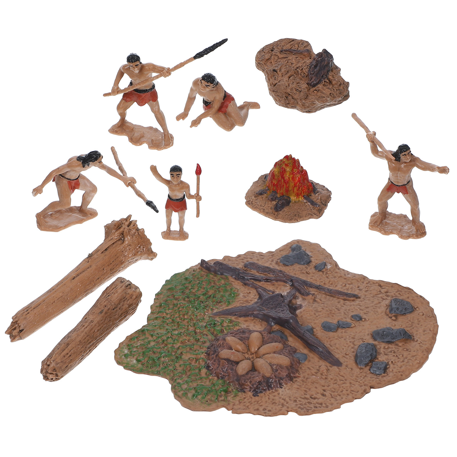 Bonsai Garden Display - 1Set Mini Primitieve Mannen Kleine Ornament