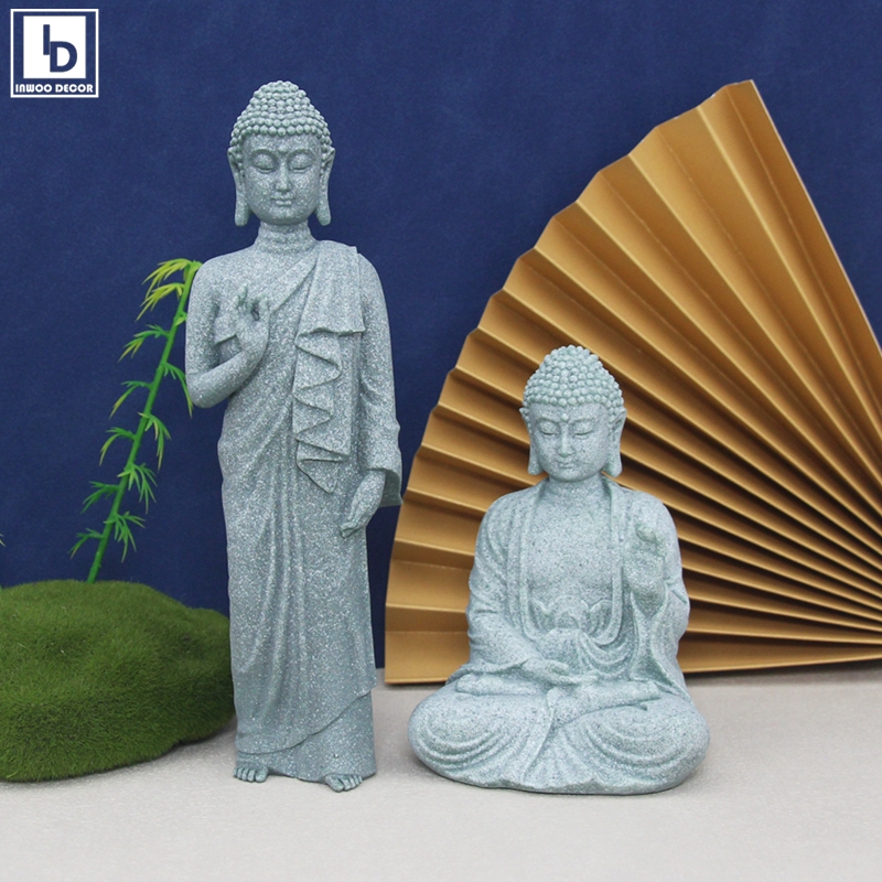 Stenen Boeddha Kleine Monniken - Bonsai Garden Thailand recensie en prijs