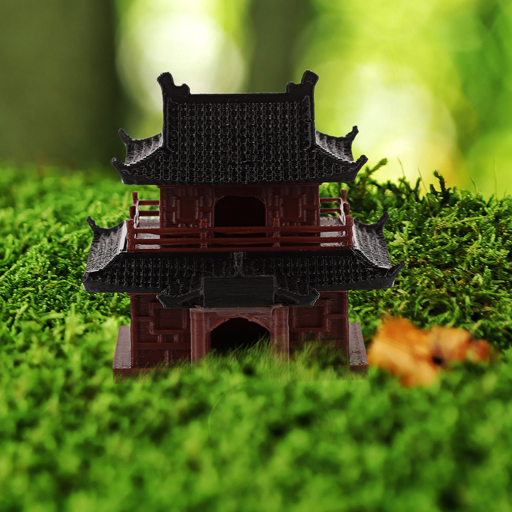 Miniatuur Pagodebeeldje Handge - Bonsai Garden Display recensie en prijs