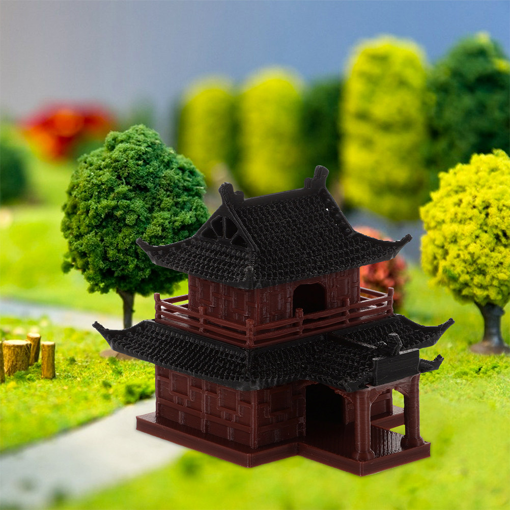 Miniatuur Pagodebeeldje Handge - Bonsai Garden Display recensie en prijs