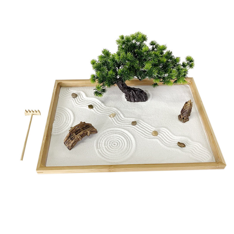 Japanse Zen Garden voor bureau - Bonsai Zen Garden Kit recensie en prijs