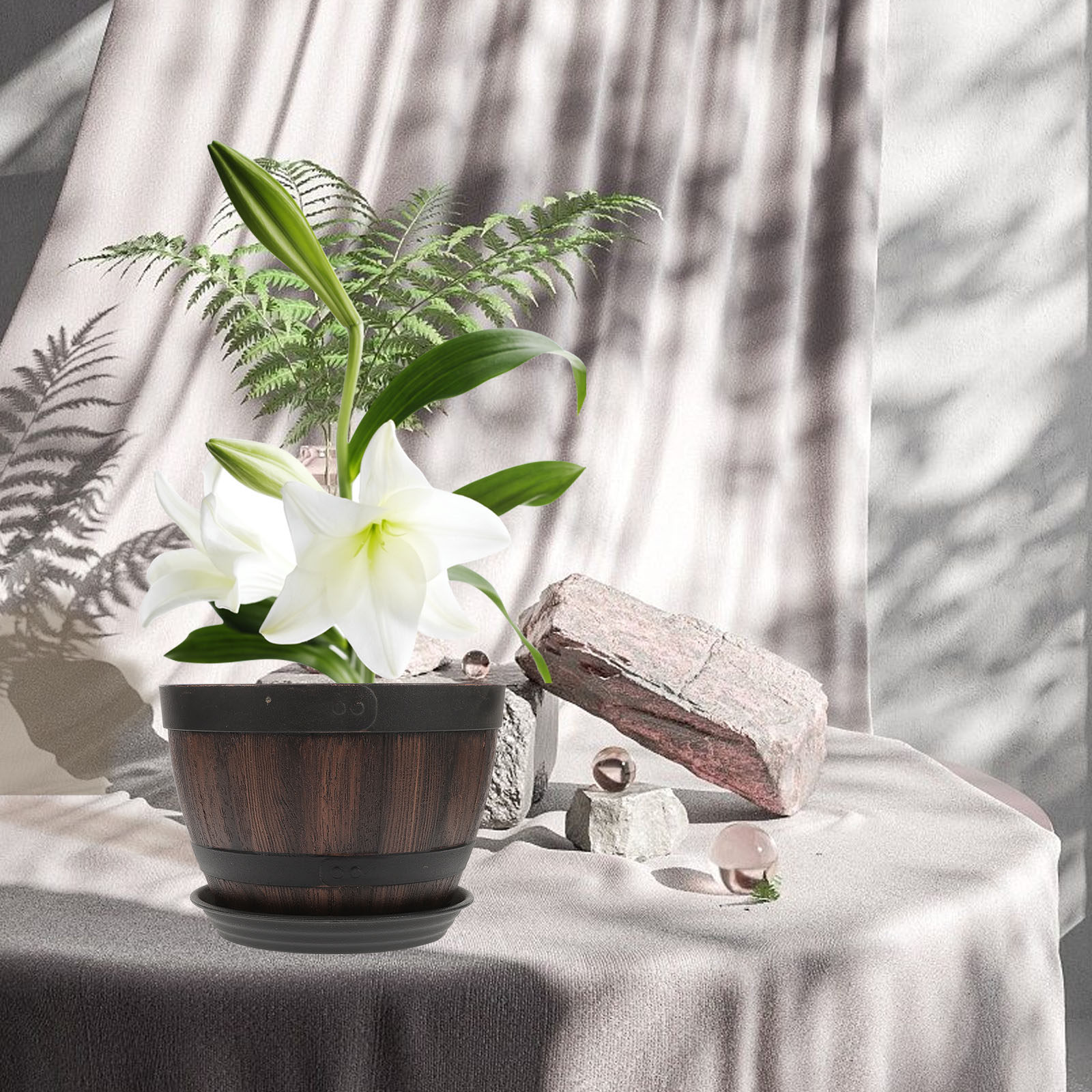 2 sets kunstmatige houten plan - Bonsai Garden Indoor recensie en prijs